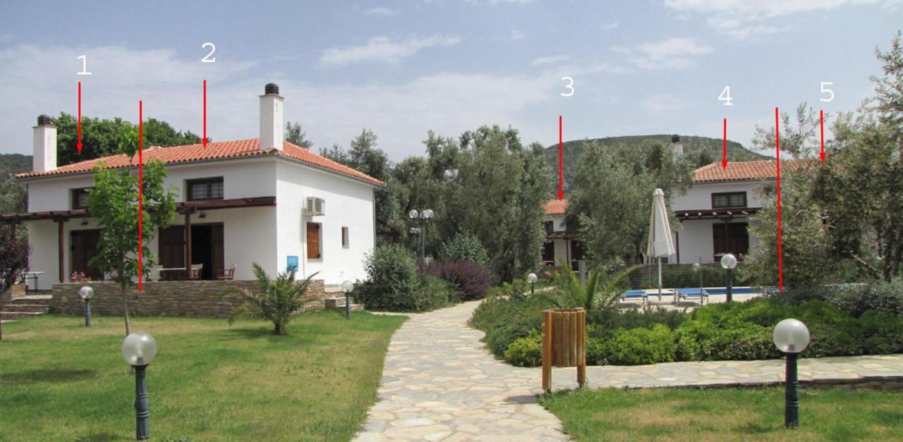 Razi Beach Лефокастро Екстериор снимка